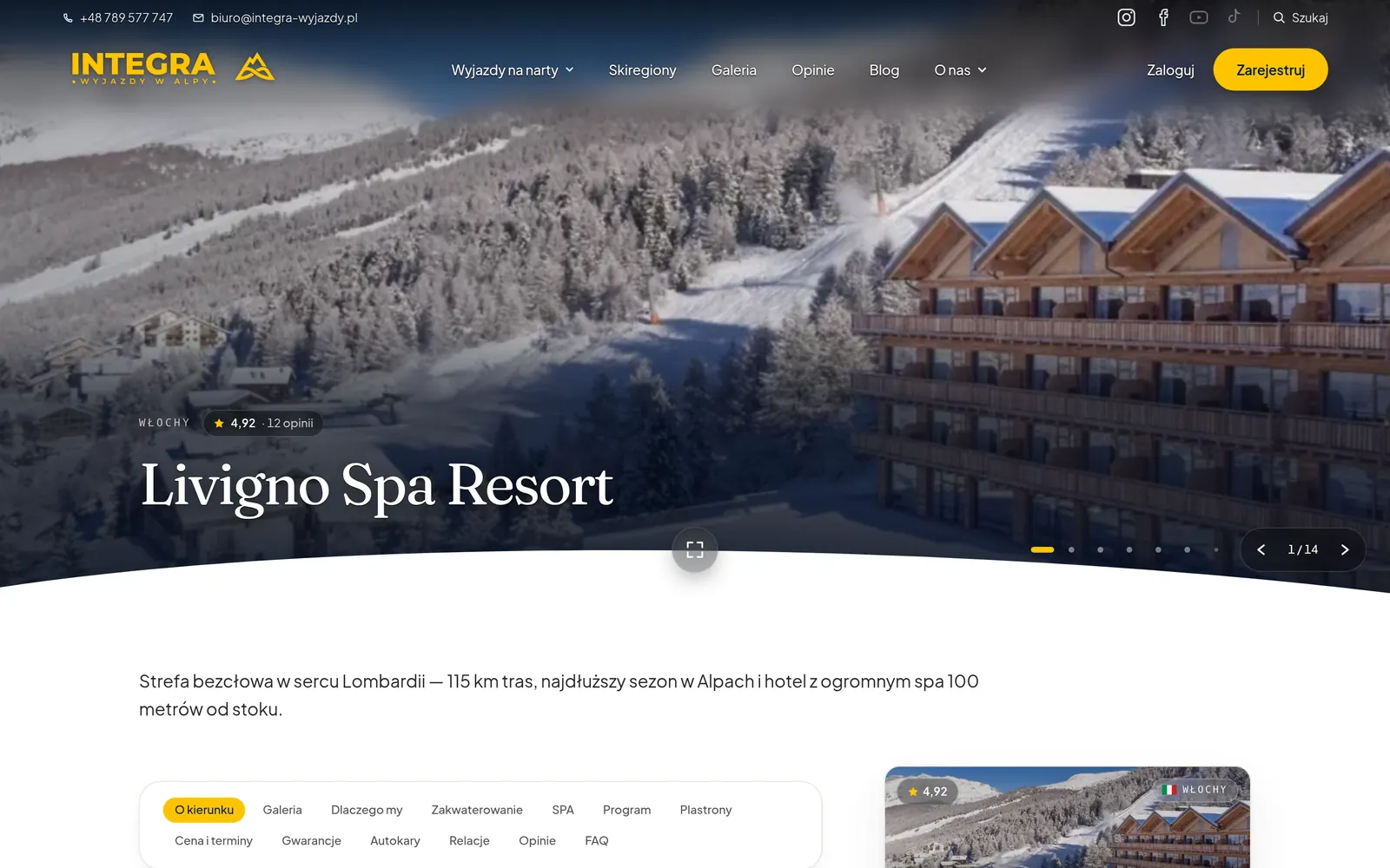Integra — Platforma rezerwacji
